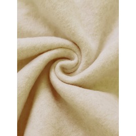 Plus Size Women's Cute Puppy Print Hoodie - Cozy Fleece-Lined Sweatshirt with Front Pocket & Drawstring Hood, Machine Washable Fall Winter Casual Fashion, Cute Hoodies, Autumn Apparel, Playful Design, Durable Zipper Detail