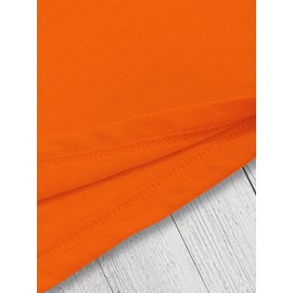 Halloween Women'S Plus Size T-Shirt - Spooky Pumpkin & Cat Graphic, Short Sleeve, Round Neck, Stretchy Polyester Blend, Casual & Elegant Style for Spring/Summer/Fall, Fall Fashion Top | Halloween Apparel | Stretchy Fabric