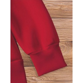 [Mom & Grandma Sweatshirt] 100% Polyester Blessed to be Called Mom & Grandma Women's Plus Size Casual Sweatshirt - Vibrant Green Geometric Print, Machine Washable, Autumn Winter Warmth, Family Gift Idea, Graphic Crewneck Top