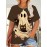 Plus Size - Plus Size - Women'S Plus Size Halloween T-Shirt - Cute Ghost & Pumpkin Print, Casual Crew Neck Short Sleeve Top, Medium Stretch, Non-Transparent, Machine Washable, Festive Summer Fashion, Halloween Apparel | Playful Print Top | Stretchy Fabric