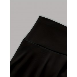 Sexy Tube Top + Versatile A-Line Skirt Set of 4pcs